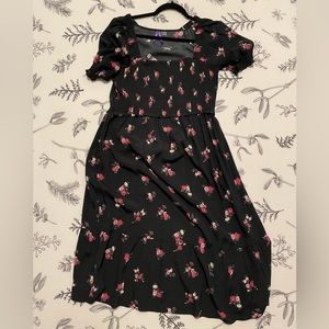 Gorgeous nursing/maternity shirred top dress